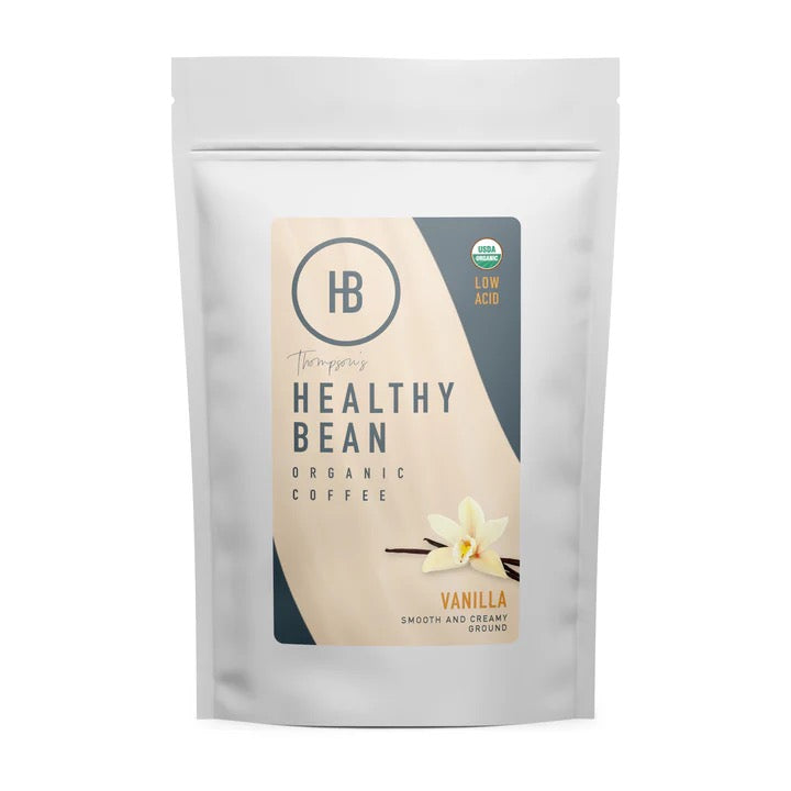 Healthy Bean | Vanilla Infused Coffee | Ground